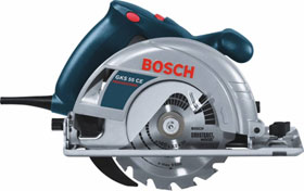 Торцовочная пила (паркетка) Bosch GKS55CE